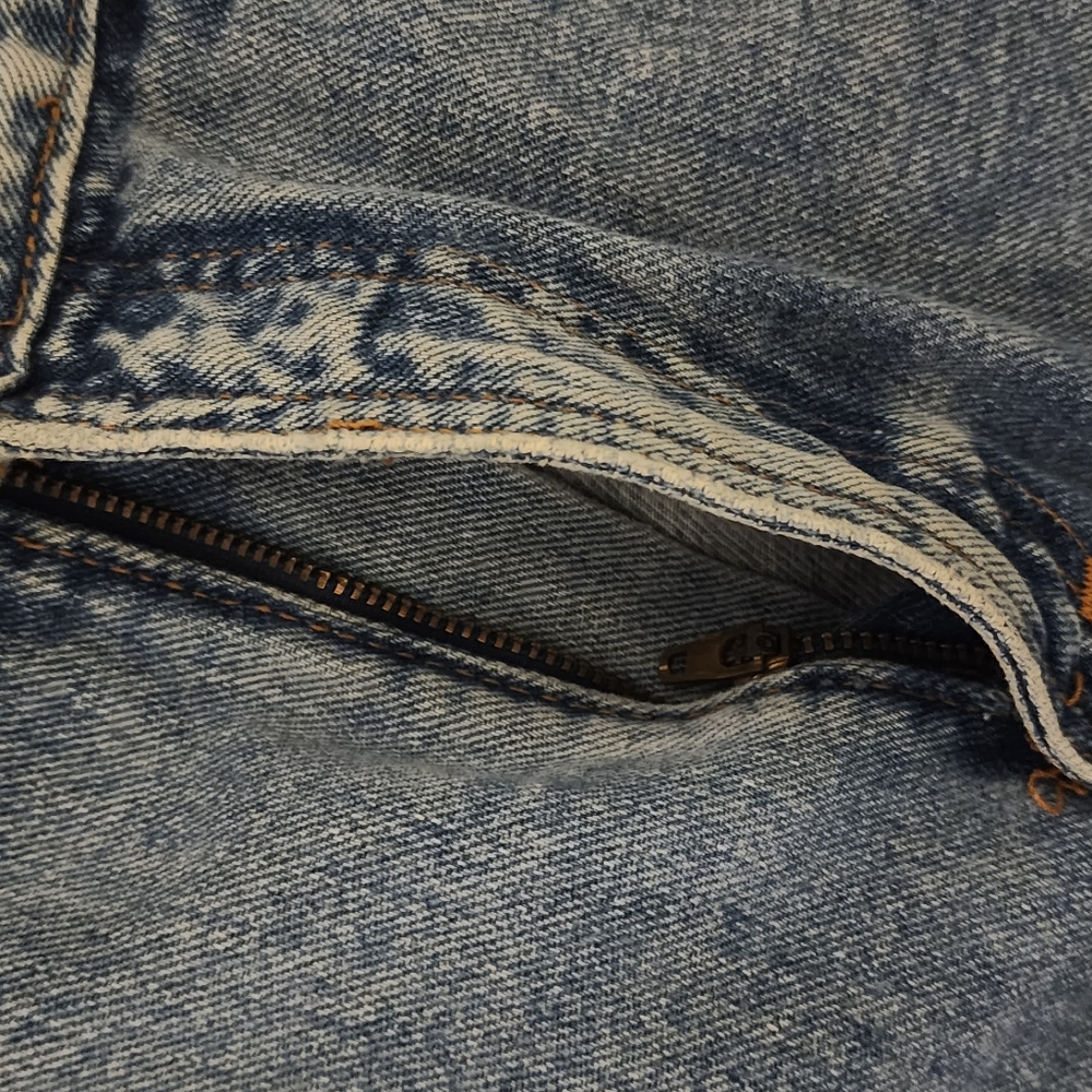JouJou Vintage Fringe Shorts-Broken Zipper - Picture 4 of 6